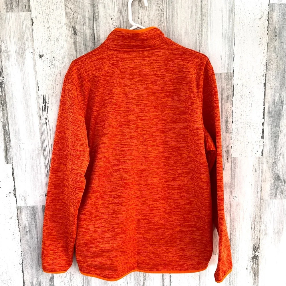 Under Armour Men’s Size Large Loose Coldgear 1/2 Zip Pullover In Orange